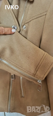 Преходно байкър яке Only xs, снимка 5 - Якета - 54515732