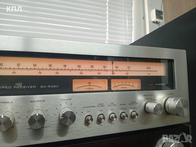 Винтидж ресивър TECHNICS SA-5630, снимка 4 - Ресийвъри, усилватели, смесителни пултове - 54794743
