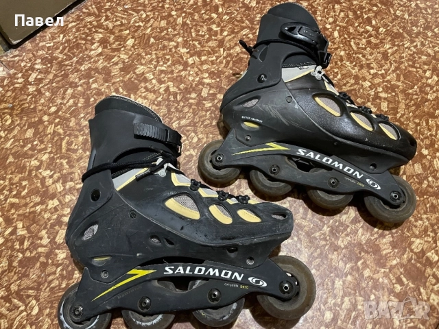 Ролери Salomon номер 42 2/3, снимка 3 - Ролери, кънки - 54745409
