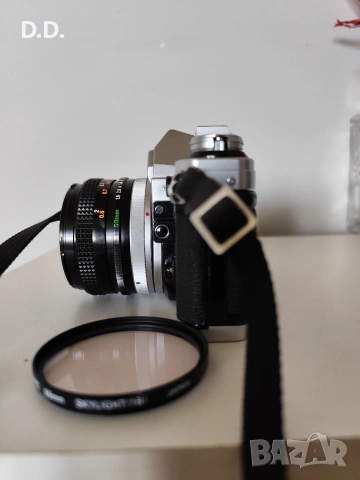 Canon AE-1 с обективи, снимка 5 - Фотоапарати - 54534625