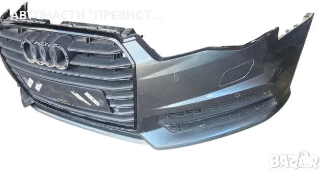 Оборудвана Предна S-Line Броня Ауди А6 Ц7 Audi A6 S6 C7 2011-2018г, снимка 5 - Части - 55338225
