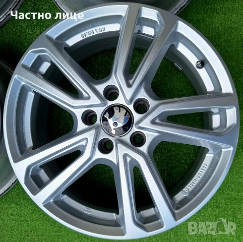 Продавам 4бр 17-ки джанти за Шкода Супърб, Кодиак, Карок, Йети, Октавия , снимка 4 - Гуми и джанти - 55013674
