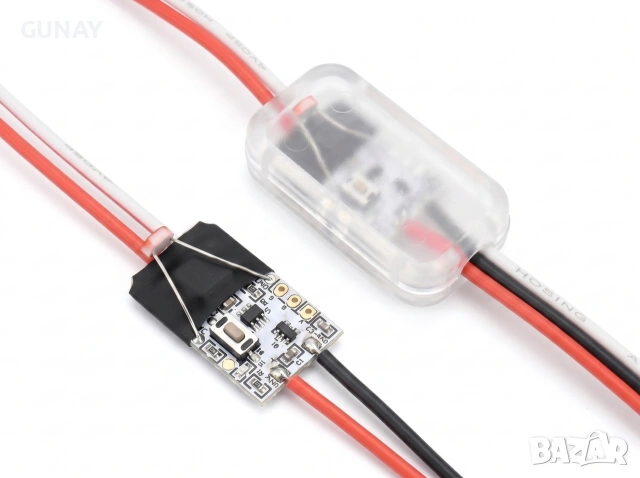 Фотореле Сензор за Светлина DC3.7-24V 5A Автоматичен Ключ Ден и Нощ за LED Осветление