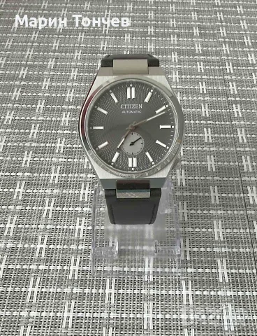 Citizen Tsuyosa Small Second Gray NK5010-01H, снимка 6 - Мъжки - 55316621