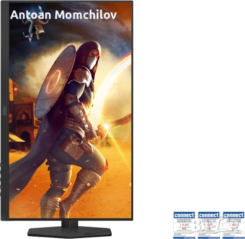 Гейминг монитор AOC U27G4R 27 4K 160Hz IPS FullHD 1080P 320Hz, снимка 4 - Монитори - 54869906