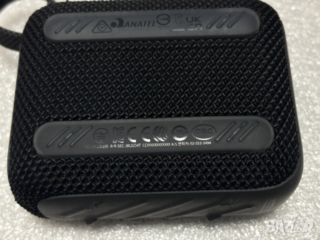 Безжична колона JBL GO 4 Black, снимка 7 - Bluetooth тонколони - 54602435