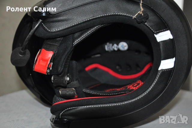 Модуларна каска Nolan N90-2 с вградена N-Com B601S – Размер XL, снимка 7 - Аксесоари и консумативи - 54371141