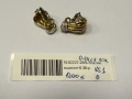 Дизайнерски Златни обеци с диаманти - 8.38 грама - 0.44ct, снимка 13