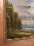 Голяма Ръчно Рисувана Картина (60x120 см) с ЧИСТО НОВА Модерна Рамка, снимка 3