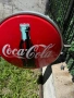 Светеща Кръгла рекламна табела на Coca-Cola 70 см., снимка 3