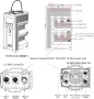 Захранващ кабел HangTon AC за Aputure Light Storm 1200x LS 1200d Pro, Neutrik PowerCON 3 м, снимка 4
