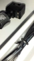 Захранващ 8PIN GPU Extension ARGB 90 градуса за GIGABYTE Radeon RX 9070 XT GAMING - 3 броя, снимка 5