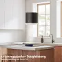 Висящ островен абсорбатор CIARRA Smart Island, 4 нива на мощност, 41 см, Wi-Fi, 550 m³/h, Черен, снимка 6