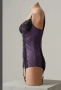 Луксозно боди с жартиери "Deep Violet & Black Lace" – Елегантност и стил

, снимка 5