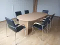 Конферентна маса + 6 офис стола, снимка 1