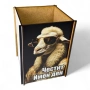 Дървена кутия тип кашпа с UV печат – различни дизайни, снимка 2