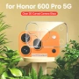 Honor 600 Pro / 600 / 600 Lite / 3D 9H Безцветен стъклен протектор за камера, снимка 1