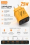 Зарядно за телефон 220v abodos AS-CS316EU, 25W, PD + PPS + QC4.0, USB-A + Type C изходи, снимка 3
