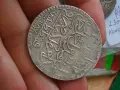 Сребърна османска монета Абдул Хамид 1 Турция 2 золота 48467, снимка 10