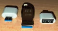 Нов USB памет преносим Xiaomi, 2 TB терабайта, 3.0, блестящо сребристо, снимка 1