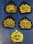 Стари везани соц.морски офицерски кокарди., снимка 1