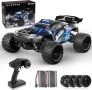 Чисто нова бърза RC Количка с Дистанционно 1:18 40км/ч BAZADER 4WD – Цвят: Син  , снимка 1