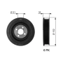 Шайба демферна 3RG за CITROEN JUMPER I,XM;PEUGEOT 605,BOXER 2.5D 03.94-04.02г.№ 10215, снимка 3
