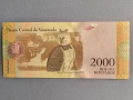 Банкнота - Венецуела - 2000 боливара UNC | 2016г., снимка 2