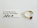 Златен пръстен 0.98гр 01320-26/3, снимка 1