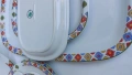български порцелан,шевица,изида,китка,сервиз, снимка 17