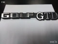 191853687D/GX2**NEU**Надпис за заден "Golf GTD" хром,Golf 2 , снимка 1