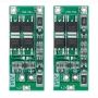 Комплект 2 броя BMS модул 2S 20A 7.4V с балансиране, защита за Li-Ion 18650/26650, DIY 10452, снимка 9
