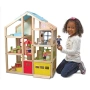 Дървена къща за кукли с обзавеждане и асансьор Melissa and Doug, снимка 1