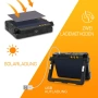 Соларна LED лампа за къмпинг, строителна, 10 W LED, 4 режима, USB зареждане, снимка 6
