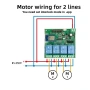 Интелигентно WiFi реле с 4 канала Tuya 220V, 2000W/канал, гласов контрол Alexa – за гаражни 10312, снимка 4