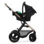 KinderKraft MOOV 2 бебешка количка 3в1 Основа Isofix Kinderkraft Mink, снимка 7