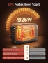 Кухненски комплект: инокс тостер Ganiza 925W + спортна бутилка 1 L, снимка 5