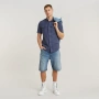 Мъжка риза G-Star Marine Slim – Vintage Indigo размер S, снимка 4