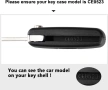 Кутийка за ключ с 3 бутона CITROEN & PEUGEOT, VA2, CE0523, снимка 10