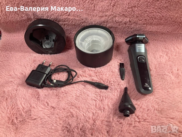 Електрическа самобръсначка Philips Series 5000 SkinIQ с почистваща и зарядна станция, снимка 3 - Друга електроника - 54274806