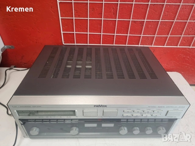 Усилвател REVOX B 251, снимка 4 - Ресийвъри, усилватели, смесителни пултове - 55133293