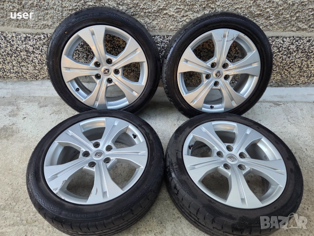 17" Оригинални джанти за Рено Меган Сценик 3 Renault Megane Scenic 3 5x114.3