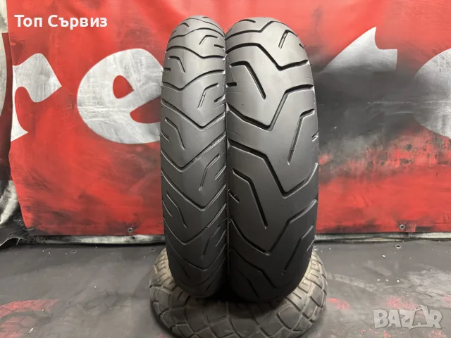 110 80 19 / 150 70 18, Мото гуми, Bridgestone BattlaxAdventure, снимка 2 - Гуми и джанти - 55533530