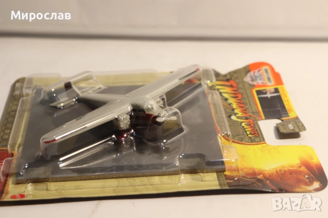 MATCHBOX INDIANA JONES САМОЛЕТ ИГРАЧКА КОЛИЧКА МОДЕЛ, снимка 3 - Колекции - 54649284