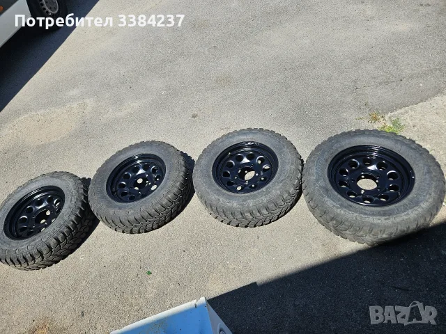 Джанти с гуми 5*139.7, снимка 2 - Гуми и джанти - 55415051