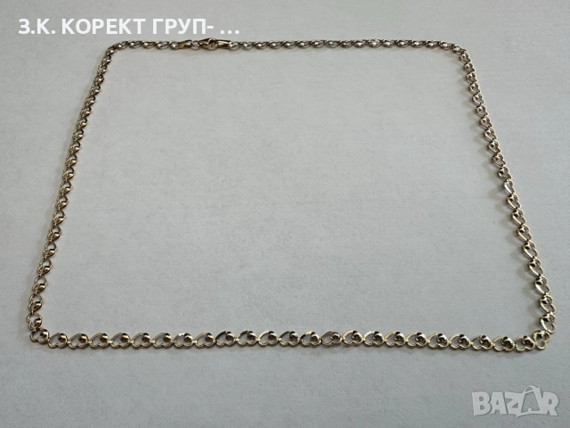 Златен дамски синджир 14K – 4,39 г, 50 см, снимка 5 - Колиета, медальони, синджири - 55122355