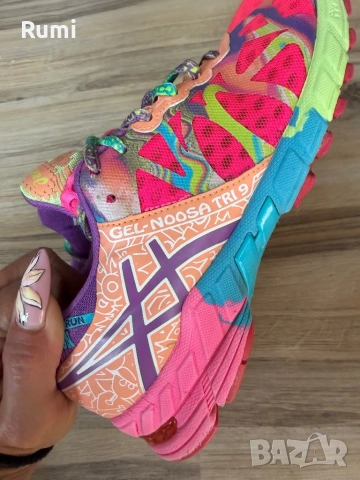Оригинални цветни маратонки ASICS Gel-Noosa Tri 9 ! 37 н, снимка 8 - Маратонки - 54803549