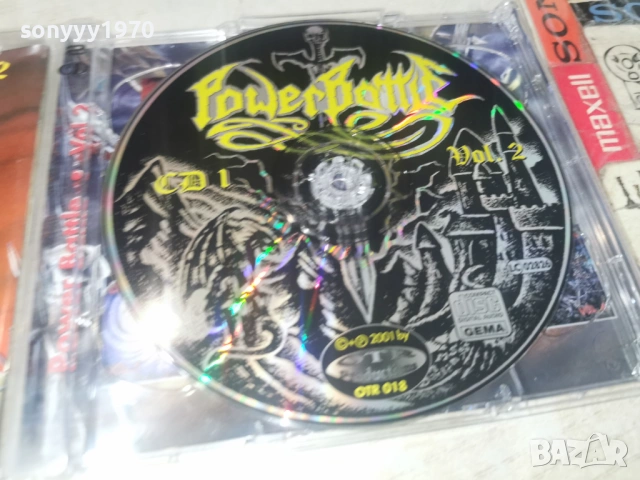 POWER BATTLE X2 CD-ВНОС GERMANY 3105261914H2E6R, снимка 2 - CD дискове - 54729592