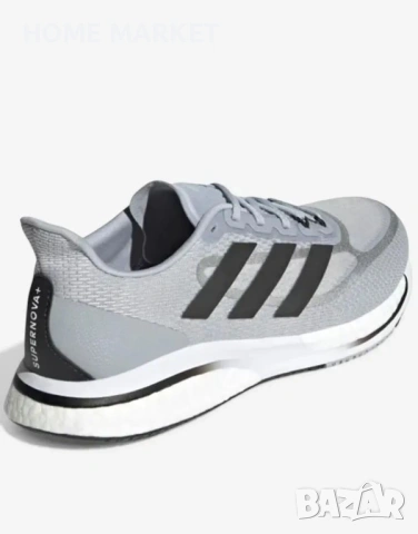 ADIDAS Running Supernova+ Shoes Grey Мъжките маратонки Adidas в сиво предлагат комфорт и динамика , снимка 4 - Маратонки - 54584817