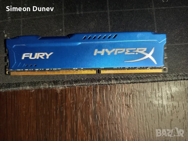Kingston HyperX 8 GB DDR3, снимка 2 - RAM памет - 55598550